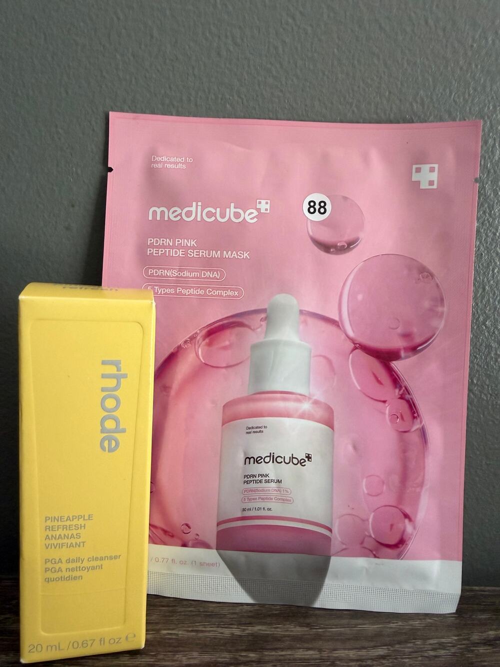 Rhode & Medicube Skincare Duo